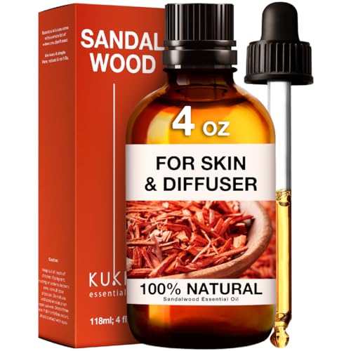 Kukka Sandalwood Essential Oils for Diffuser - 100% Natural Sandalwood Oil - Sandalwood Essential Oil KUKKA essential oils uk supplements