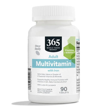 365 by Whole Foods Market, Adult Once Daily Multi, 90 CT 365 by Whole Foods Market uk supplements