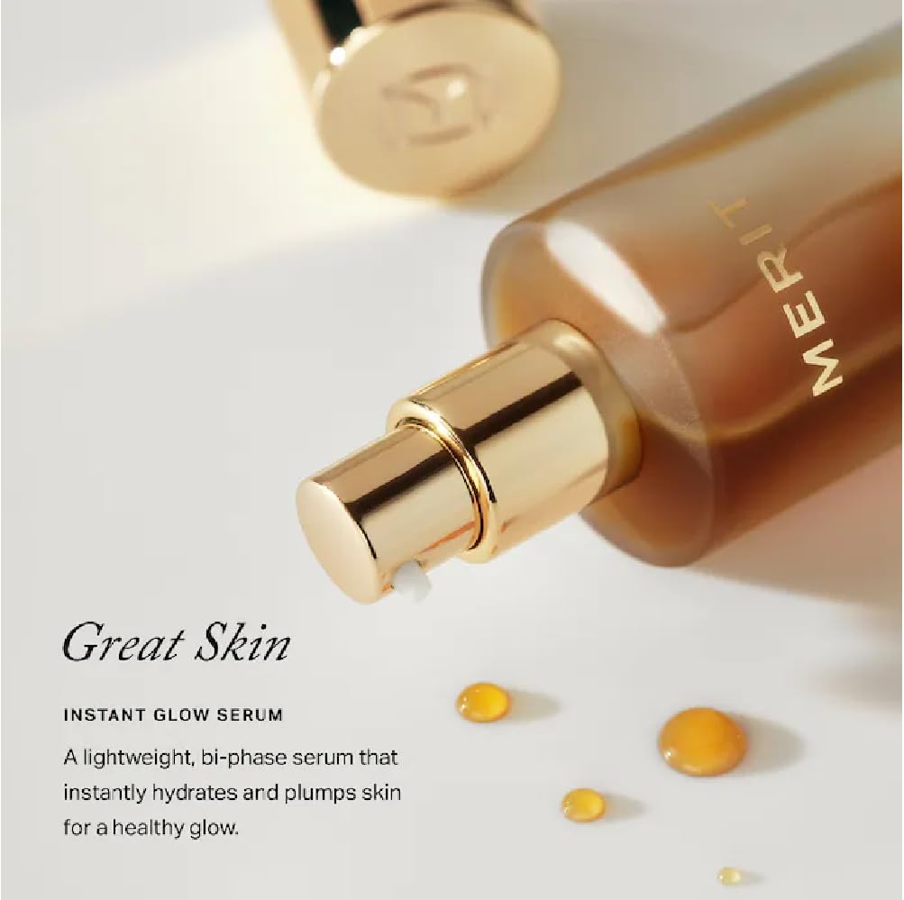 M Great Skin Instant Glow Serum with Niacinamide and Hyaluronic Acid (1.69 oz / 50 ml) + Bonus Acne Patch (36 Pieces) Tea Tree Oil Facial Water Gel NAPH uk supplements
