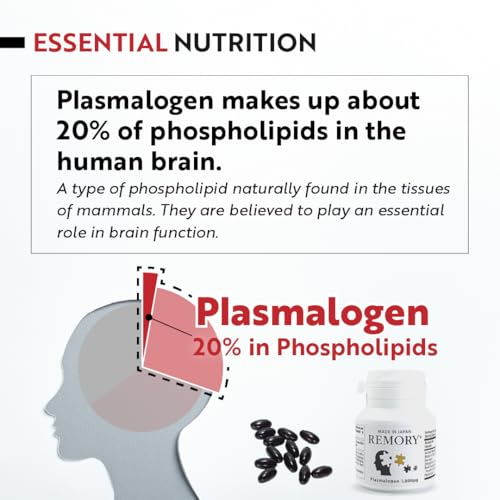 REMORY Plasmalogen Sea Squirt Supplement - Brain Health Supplement - 30 Days Supply REMORY uk supplements