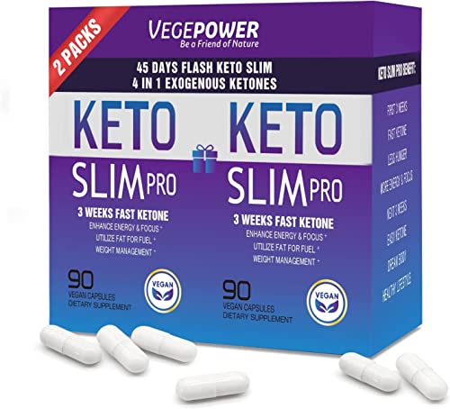 Keto Diet Pills Plus Apple Cider Vinegar - Exogenous Ketones Supplement for women men VEGEPOWER uk supplements