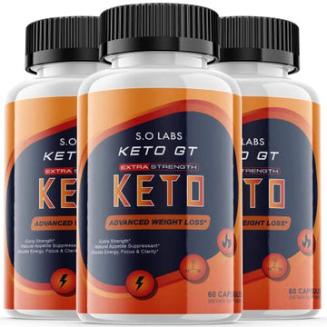 (3 Pack) Keto GT Weight Manaement Pills Advanced Formula Pastillas dr Tablets 800mg S.O Labs uk supplements