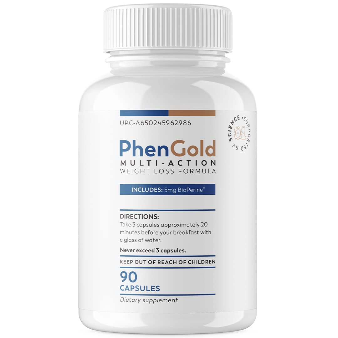 PhenGold Pills, Original Multi-Action Weight Management Formula with Green Tea PhenGold uk supplements