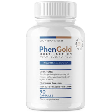 PhenGold Pills, Original Multi-Action Weight Management Formula with Green Tea PhenGold uk supplements