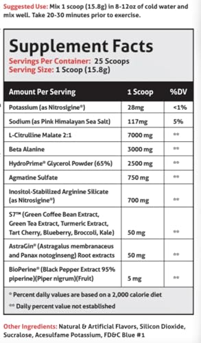 FRONTLINE FORMULATIONS Pumpageddon, Non Stim Pre-Workout Powder, Explosive FRONTLINE FORMULATIONS uk supplements