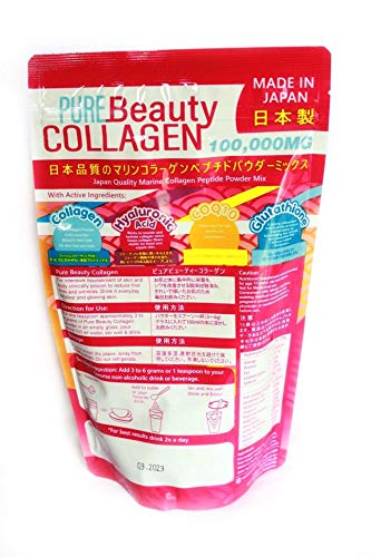 Pure Beauty Collagen 100,000mg Marine Collagen Powder Mix Pure Beauty Collagen uk supplements