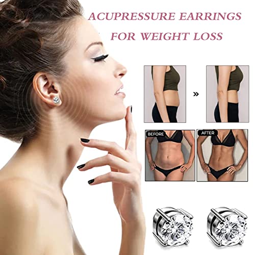 Non Pierced Atheniz Lymphvity Germanium Acupuncture Magnetic Earrings Women LIU JUN uk supplements