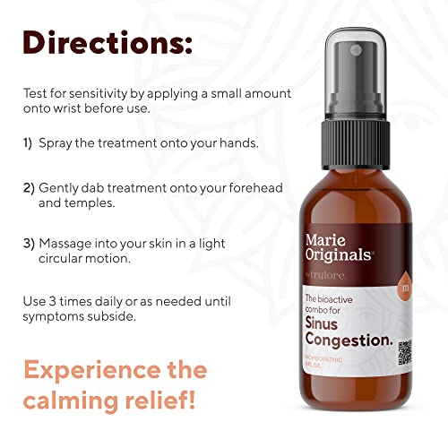 Breathe Blend Essential Oil Sinus Spray | Best Therapeutic Grade Essential Oils for Sleep Marie Originals uk supplements