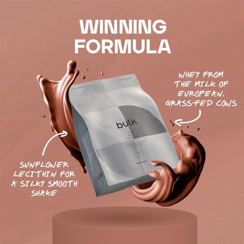 Bulk Pure Whey Protein Powder Shake, Chocolate Cookies, 500 g, Packaging May Vary Bulk uk supplements