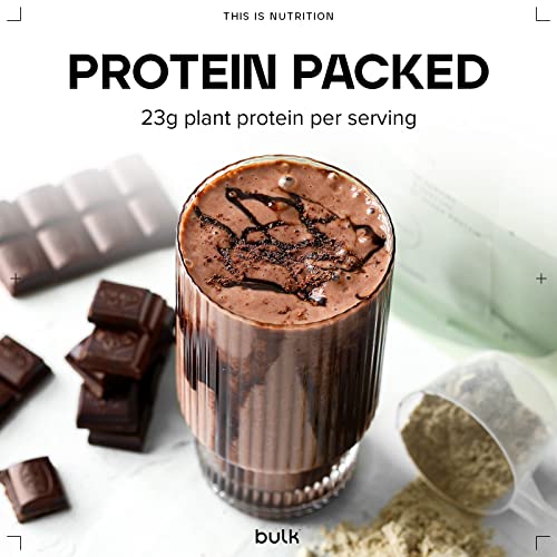 Bulk Gourmet Vegan Protein Powder, Chocolate, 700 g Bulk uk supplements