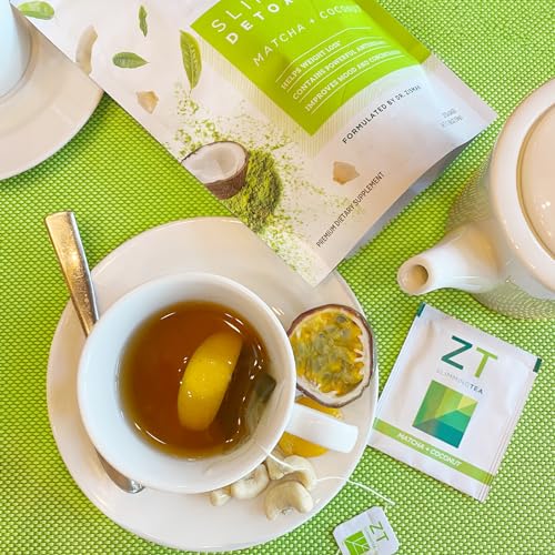 Dr. Zisman ZT Slimming - Matcha-Coconut Detox Blend, Weight Loss Tea with Antioxidant Effects Dr. Zisman ZT Slimming Tea uk supplements