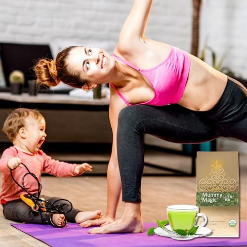 Mummy Magic Slim Tea - 100% Organic- Peach Flavor- Up To 40 Servings - 20 Count Mummy Magic uk supplements