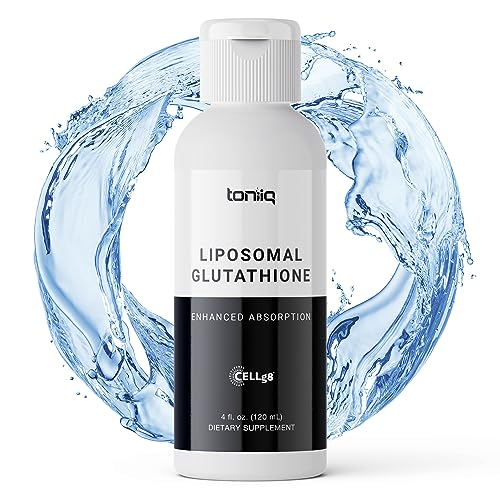 Lab Tested Ultra Bioavailable Liposomal Glutathione - 4 fl. oz Mixable Wild Berry Natural Toniiq uk supplements