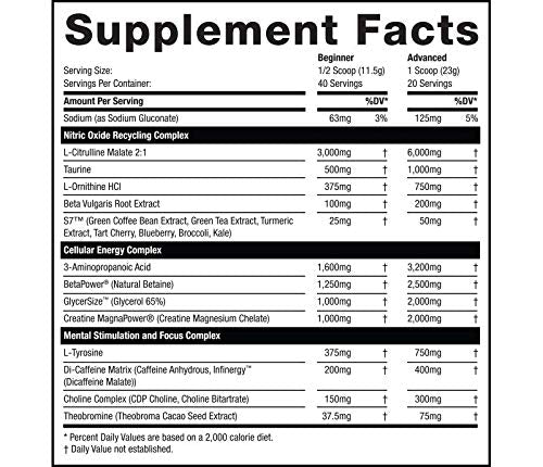Rhino Black Pre Workout V2 - Preworkout Powder Supplement for Men & Women Musclesport uk supplements