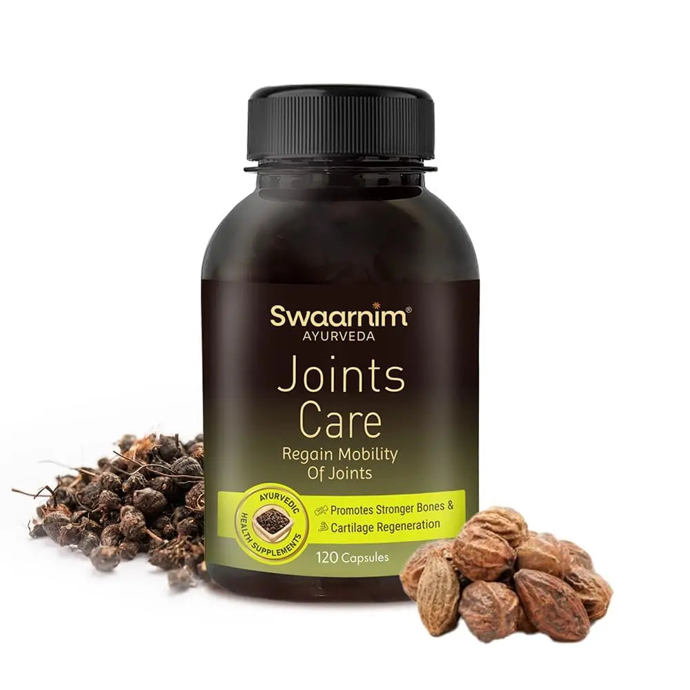 Swaarnim Joints Care - Enriched with Arjuna & Natural Herbs - Joint Health Supplement 100% Natural, No Added Chemicals - 120 Capsules Swaarnim uk supplements
