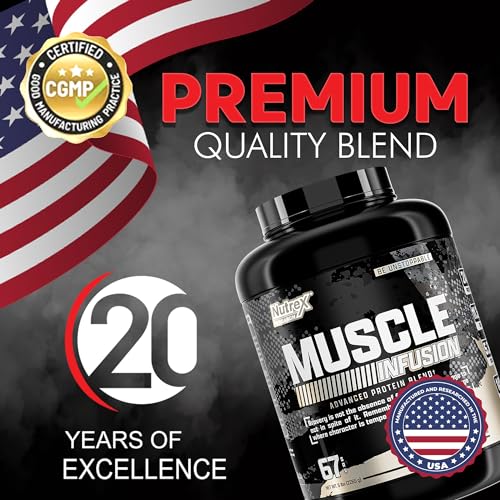 Nutrex Research Whey Protein Powder, Vanilla Muscle Infusion Whey Isolate w/EAA Nutrex Research uk supplements