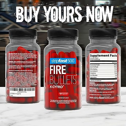 stripfast5000 Fire Bullet Capsules with K-CYTRO for Women and Men stripfast5000 uk supplements