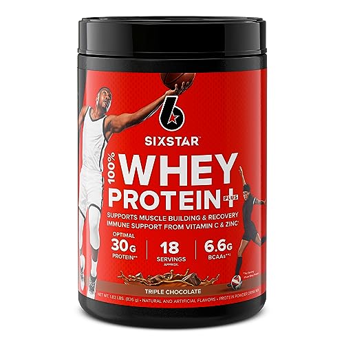 Six Star Elite Series 100% Whey Protein Plus Triple Chocolate 1.8lbs US Six Star uk supplements