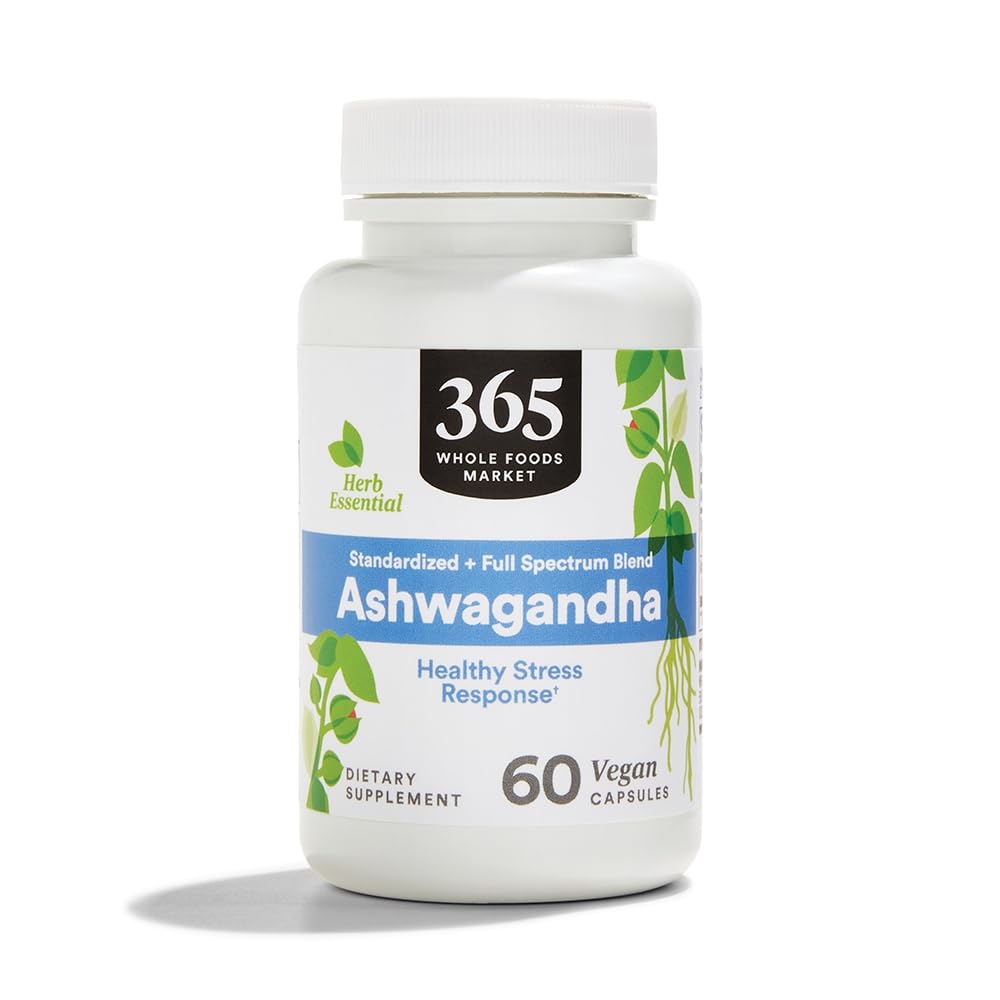 365 By Whole Foods Market, Ashwagandha, 60 Count 365 by Whole Foods Market uk supplements