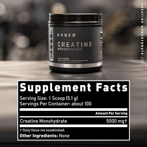 Kaged Pre Sport & Creatine Monohydrate Bundle | Glacier Grape Pre + Unflavored Creatine Kaged uk supplements