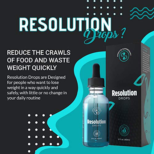TLC Resolution Weight Loss Drops: 2 Oz - 60 ML Total Life Changes uk supplements