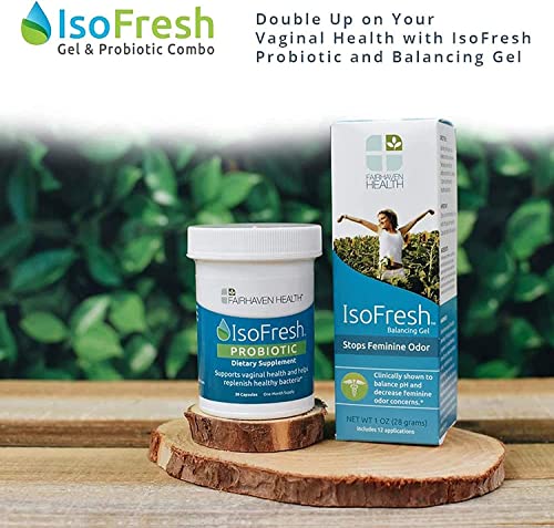 IsoFresh Probiotic: for Vaginal Balance of Yeast and Bacteria in Women Fairhaven Health uk supplements