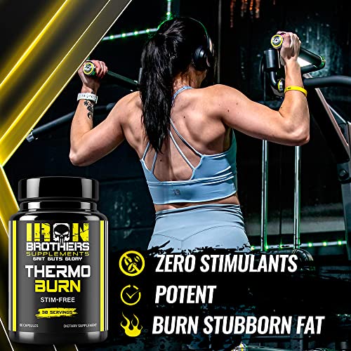 Stimulant Free Fat Burners for Women and Men – Weight Loss - Non Stim Thermogenic Fat Iron Brothers Supplements uk supplements