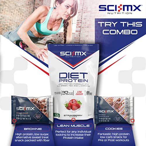 SCI-MX Diet Protein, High Protein, Low Sugar, Low Fat Lean Protein Formula Powder with Added CLA SCI-MX uk supplements