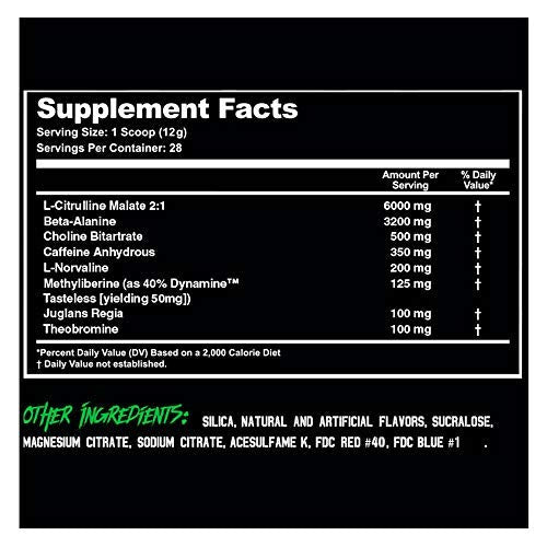 Pathogen Pre Workout - Energy Boosting Preworkout Powder, Energy Inducing Stimulants Outbreak uk supplements