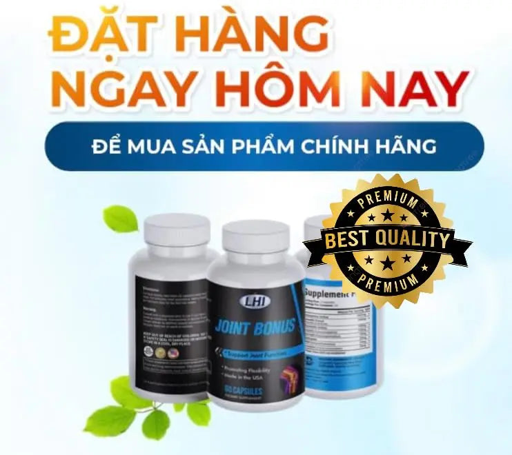 Joint Bonus Hỗ Trợ Xương Khớp (100% Authentic, Sản Phẩm Chính Hãng Tại USA) 2 Bottles Joint Bonus uk supplements