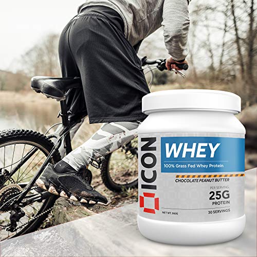 ICON Nutrition Whey Protein Powder 960g, 30 Servings - Chocolate Peanut Butter ICON Nutrition uk supplements