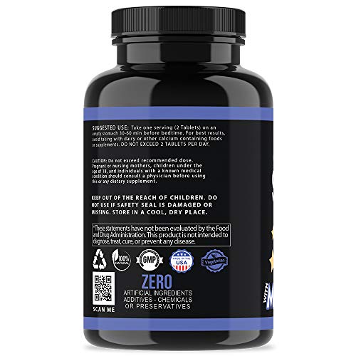Garcinia Cambogia PM Weight Loss Sleep, All Natural Supplement w/Valerian Root & Melatonin Angry Supplements uk supplements