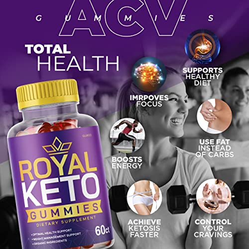 (2 Pack) Royal Keto ACV Gummies - New Advance Formula RoyalKeto Alapor uk supplements