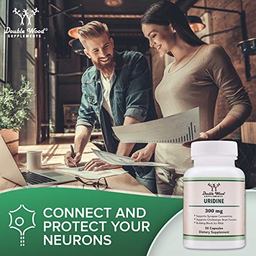 Uridine Monophosphate - Third Party Tested (Choline Enhancer, Beginner Nootropic) Double Wood Supplements uk supplements