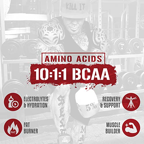 5% Nutrition Rich Piana AllDayYou Shred BCAA Powder | Amino Acid Supplement 5% Nutrition uk supplements