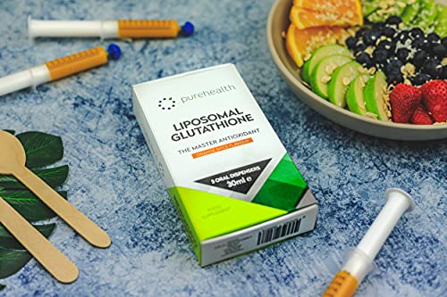 The Most Bioavailable Liposomal Glutathione on The Market Unique Patented Formula Pure Health uk supplements