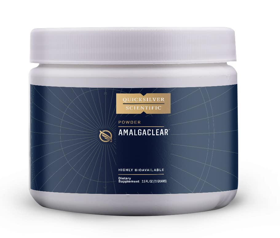Quicksilver Scientific AmalgaClear - Detox Support with Modified Citrus Pectin & Silica Extract (73g) Quicksilver Scientific uk supplements