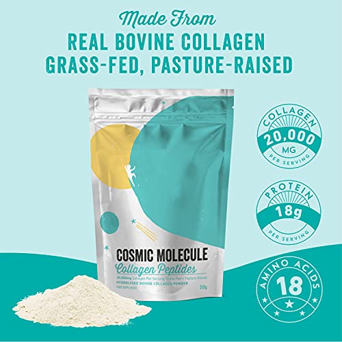 Cosmic Molecule UK's 1st 20,000mg Collagen Peptides Powder 350G (up to 35 Servings) Cosmic Molecule uk supplements