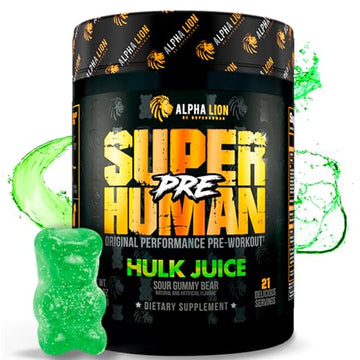 ALPHA LION Superhuman Pre Workout Powder, Beta Alanine, L-Taurine & Tri-Source Caffeine ALPHA LION uk supplements