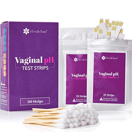Intimate Rose Boric Acid Suppositories and pH Test Strips for Women (50 Strips) Bundle. Intimate Rose uk supplements
