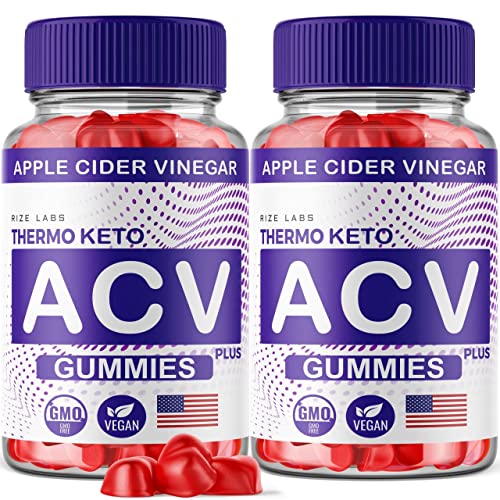 rize labs (2 Pack) Thermo Keto Gummies - ACV for Advanced Weight Loss with Apple Cider rize labs uk supplements