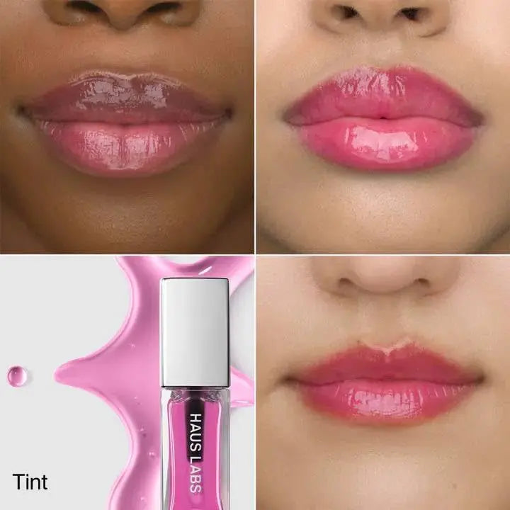 HAUS LABS BY LADY GAGA PhD Hybrid Lip Oil - Tint (Sheer Pink) & ENTEL Aloe vera Sheet Masque (BONUS) HAUS LABS BY LADY GAGA uk supplements