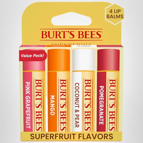 Burt's Bees 100% Natural Moisturizing Lip Balm (Superfruit) Burt's Bees uk supplements