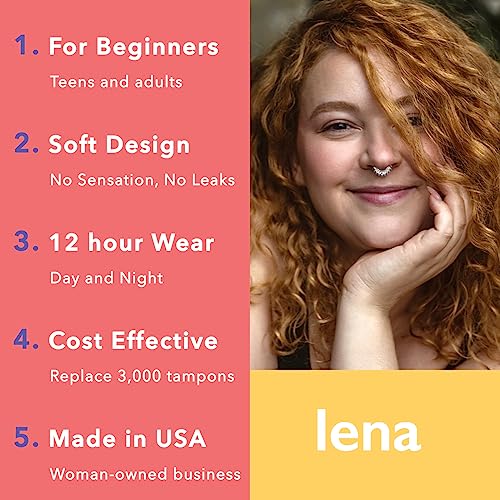 Lena Cup Reusable Menstrual Cup | Purple, Large | Experienced and Advanced Cup Users Lena uk supplements
