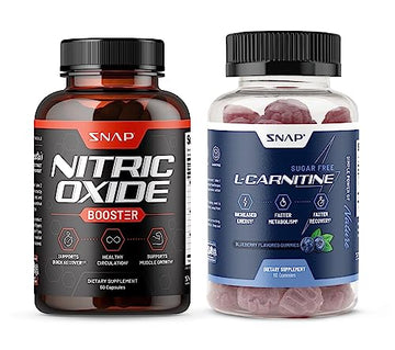 Snap Supplements Nitric Oxide Booster and L-Carnitine Gummies Snap Supplements uk supplements