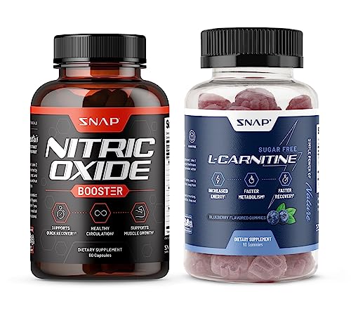 Snap Supplements Nitric Oxide Booster and L-Carnitine Gummies Snap Supplements uk supplements