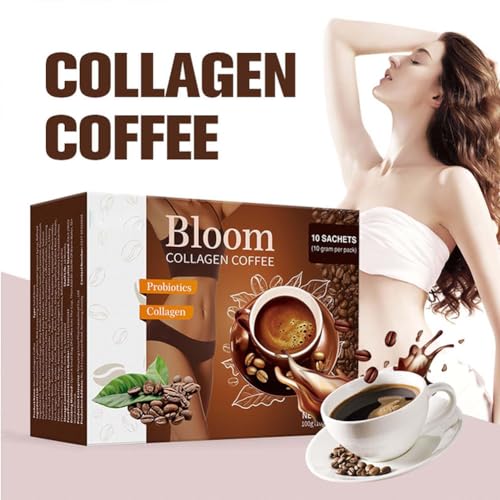 Bloom Collagen Coffee, Collagen Coffee from Japan, Bloom Coffee Collagen HOPASRISEE uk supplements