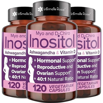 Intimate Rose Myo-Inositol & D-Chiro Inositol Blend - 40:1 Blend - Fertility, Hormonal Balan Intimate Rose uk supplements