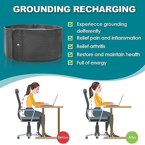 SZDMDISLET Grounding Back Support for Sleep, Energy, Pain Relief, Inflammation, Balance SZDMDISLET uk supplements